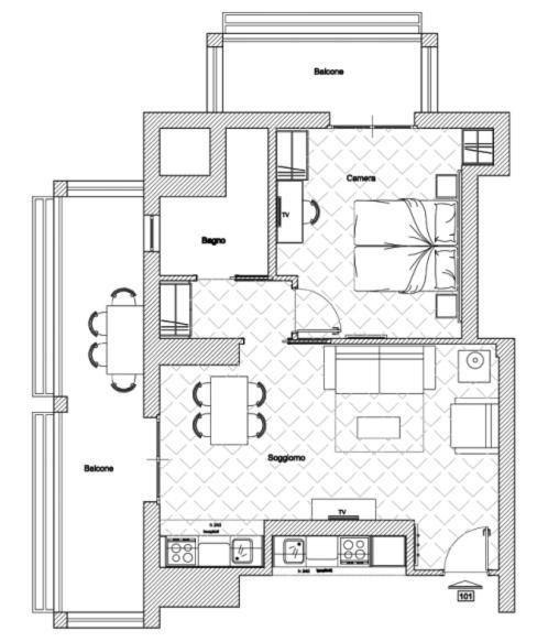 Residence Elisabetta Cesenatico Exteriér fotografie